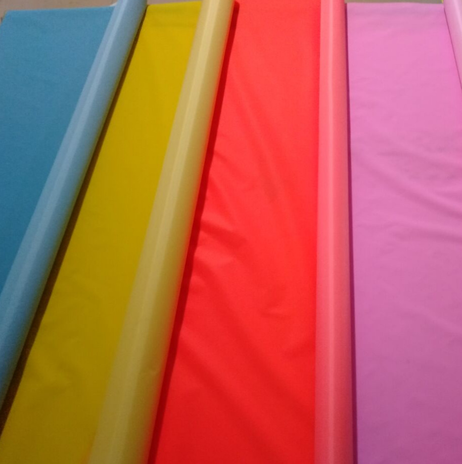 现货1.4米宽彩色反光化纤布蓝橙粉金黄色反光涤纶布多用途反光布