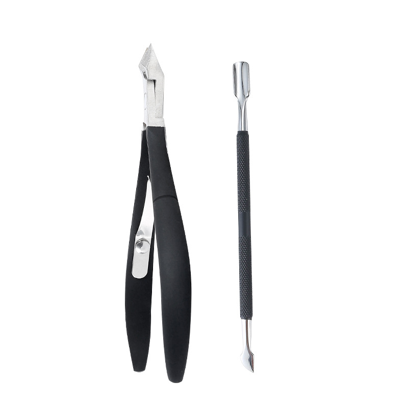 Exfoliating professional nail scissors stainless steel for manicure
