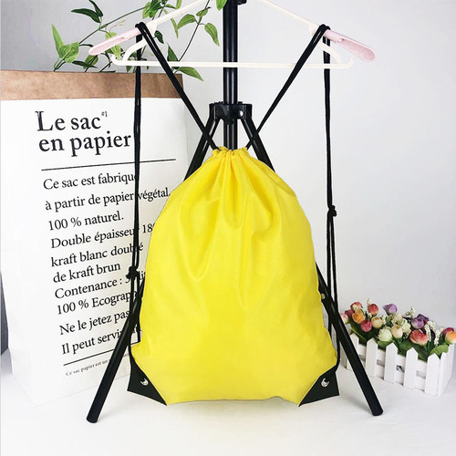 2025 Cross-Border Drawstring Backpack with Dual Straps | Adjustable-Drawstring Competition Bag | Unisex Training School Backpack | Advertising & Gift Bag