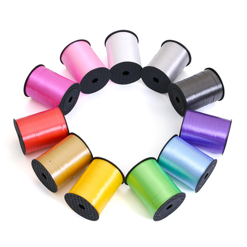 500 yards balloon ribbon plain balloon ribbon ribbon tie floating helium rope DIY decorative ribbon wholesale