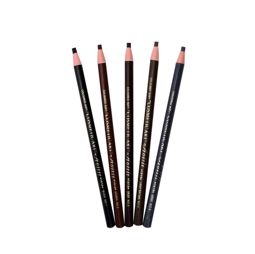 Eyebrow Pen Wholesale Multi-Color Threaded Eyebrow Pencil Easy to Use Threaded Eyebrow Pen 1818 Waterproof Threaded Eyebrow Pen Eyeliner