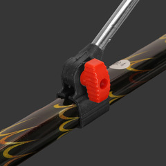 Manufacturer wholesale flower aluminum alloy brackets Tiger skin aluminum alloy brackets fishing tackle wholesale fishing gear outdoor products