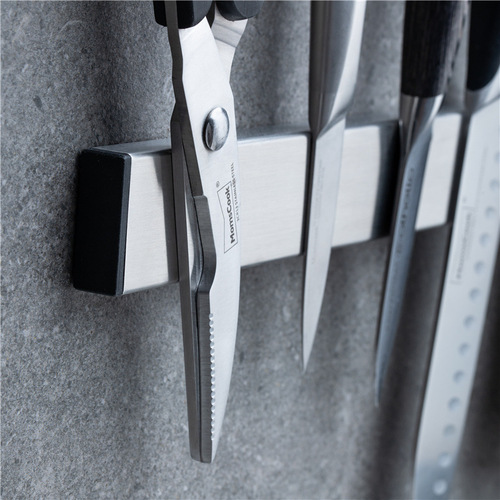 Magnet knife holder magnetic kitchen knife holder iron-absorbing stone wall-mounted punch-free kitchen magnetic magnetic knife storage rack