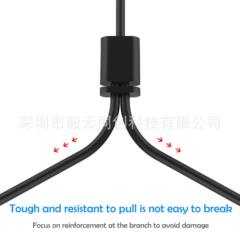 edelink audio cable type-c to 2rca mobile phone car speaker audio cable headphone cable