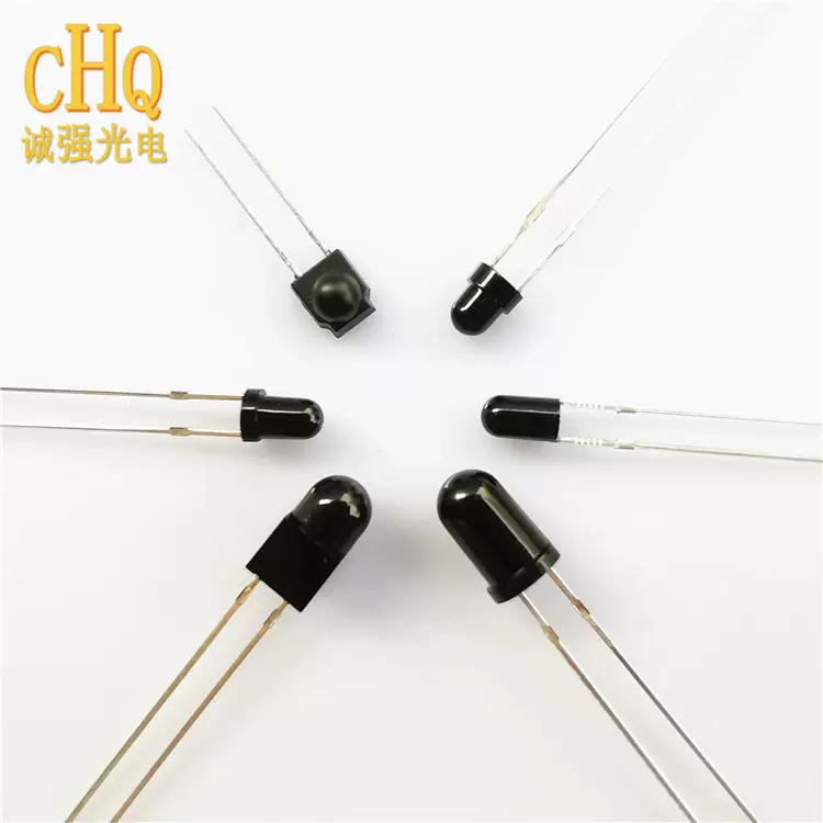 诚强光电厂家直销CHQPT-F5/F3红外接收管接收二三极管光敏接收管