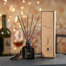 酒店高档无火藤条香薰精油流苏套装家用卧室厕所除臭香水厂家批发