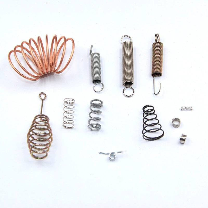 Оптовая амортизация телескопическая башня из нержавеющей стали Пружина сжатия в наличии растягивающаяся Форма аксессуары для аккумуляторов маленькая пружина