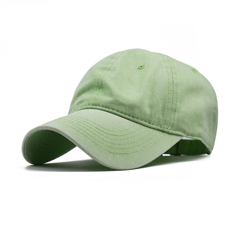 Los niños adultos transfronterizos de AliExpress padre-hijo lavado puro algodón color sólido luz tablero gorra de béisbol de los hombres gorra de béisbol de costura