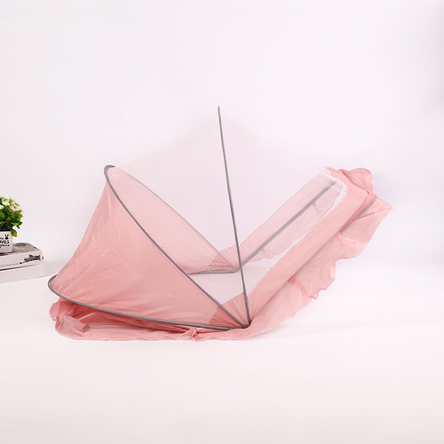 Baby Bed Mosquito Net Children Baby Foldable Mosquito Net Newborn BB Mosquito Cover Child Mongolian Tent Bottomless Universal