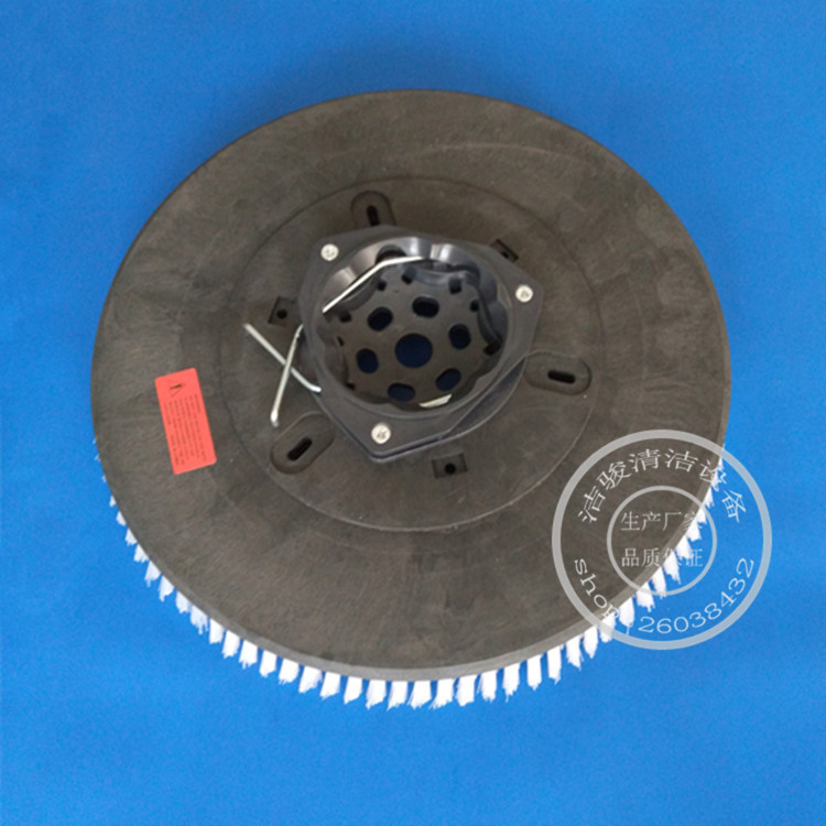 T12洗地机刷盘16寸洗地机地刷 圆盘刷毛刷子吸水管 吸水胶条 配件