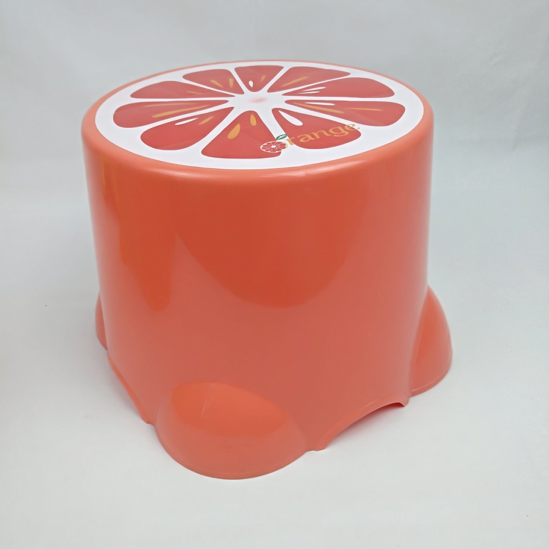 Household plastic stool cartoon fruit plastic stool anti -slip and…