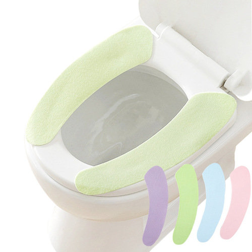 Adhesive toilet seat, spring and autumn toilet seat, electrostatic adsorption, cuttable plain toilet cover, toilet seat