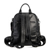 Backpack, fashionable universal leather capacious shoulder bag, 2020, Korean style, genuine leather