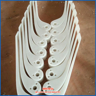 Oil-bearing nylon gear self-lubricating PA special-shaped parts wear-resistant shaft sleeve high precision pa6 special-shaped parts processed according to drawings