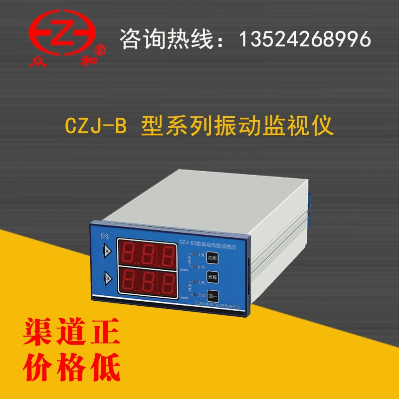 Jiangyin Zhongхэ CZJ-B2/CZJ-B3/CZJ-B3G/CZJ-B4/CZJ-B4G серии вибрационный монитор
