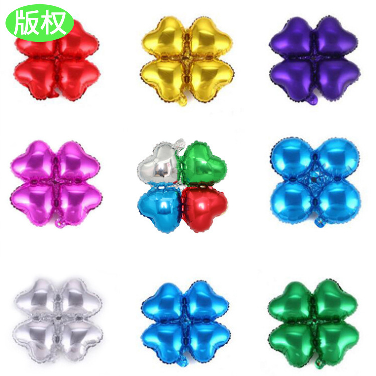 May Day Wedding Celebration Opening Decoration Four -petal balloons…