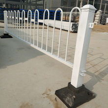 城市市政道路隔离栏杆护栏交通设施市政工程京式锌钢市政护栏