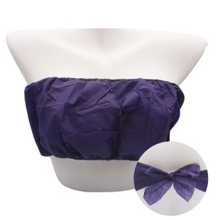 Disposable Non-woven Bra Beauty Salon Bra Strap Sauna Massage Underwear Individual Packaging One-piece