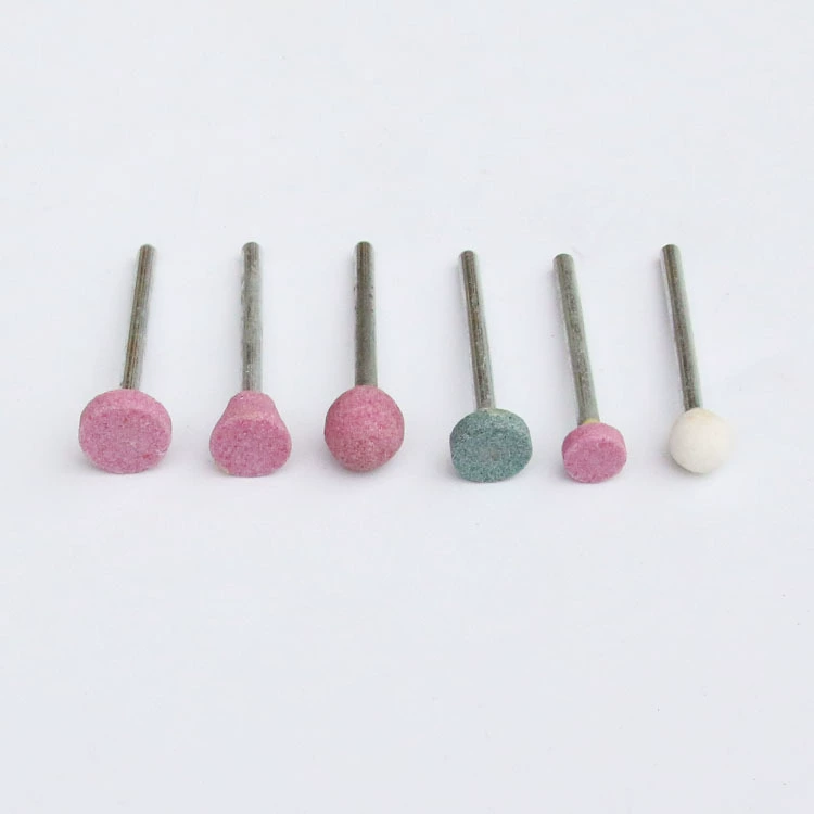 Производители поставляют цилиндрическую пулю Firestone для тонкой полировки и снятия заусенцев из хромированной стали Jade Brown корундовый шлифовальный круг с шлифовальной головкой