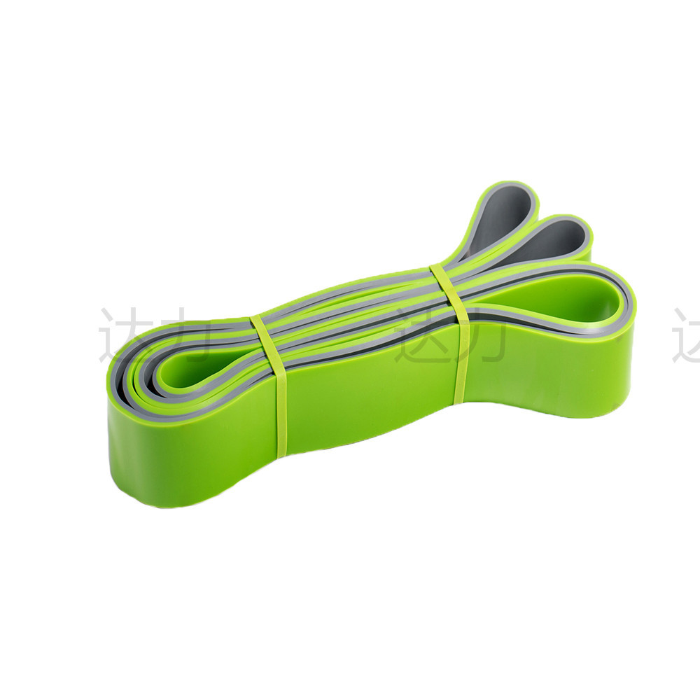 Suministro directo de fábrica de dos colores banda de resistencia de látex traje de yoga banda de tensión banda de resistencia fitness banda elástica de ejercicio