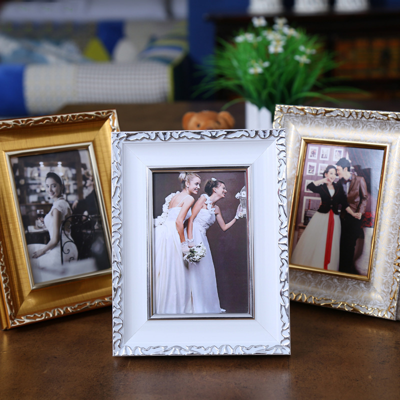 Manufacturer Customized European Photo Frame 5 Inches 6 Inches 7 Inches 8 Inches 12inch 16inch A4 Photo Frame A3 Photo Studio Picture Frame