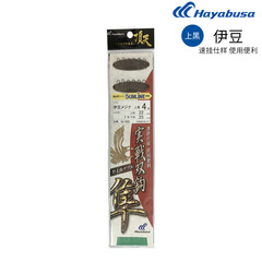 Hayabusa Fish Hook, Izu Black, Combat Dual Hook, Backward Point Competition Hook