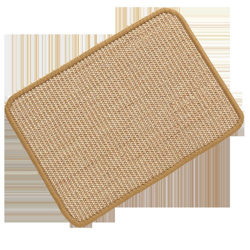 Sisal gato rascarse estera para mascotas estera de la garra del gato estera para dormir pierna de mesa sofá estera alfombra de lino estilo Amazon