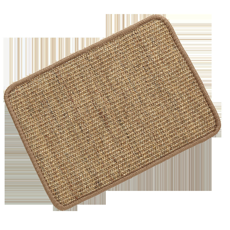 Sisal gato rascarse estera para mascotas estera de la garra del gato estera para dormir pierna de mesa sofá estera alfombra de lino estilo Amazon