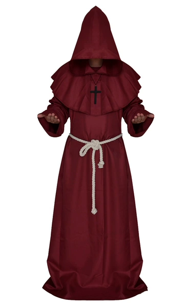 Monk clothes-red