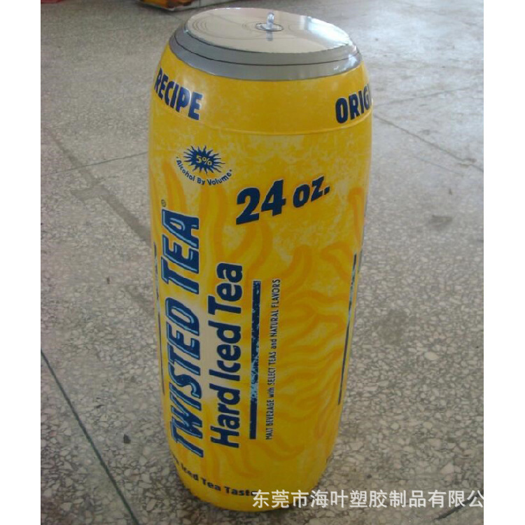 厂家直销充气广告瓶子充气pvc啤酒瓶充气牙膏各种充气玩具