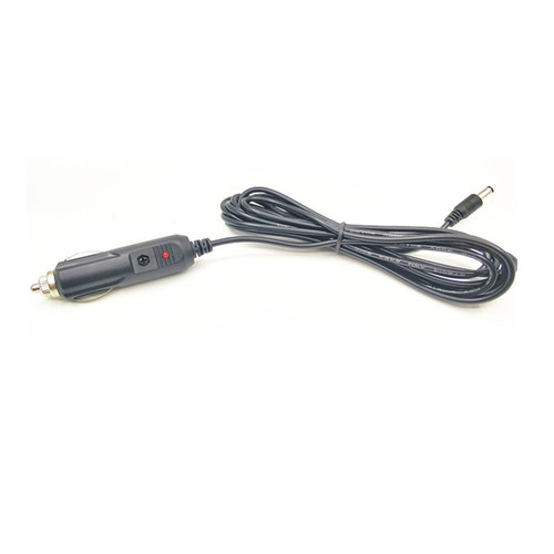 3-meter long car audio cable with cigarette lighter 12V universal car massage chair cable 5521 male connector