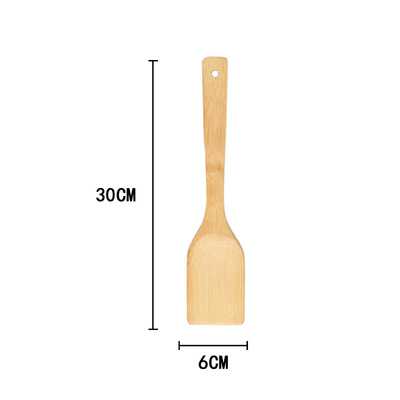 Cuchara de arroz sin pintar cuchara de arroz especial cocina arroz cuchara cocina espátula bambú al por mayor