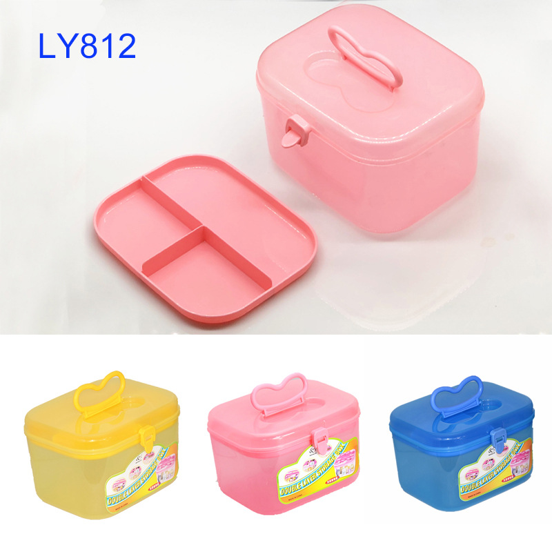 LY812 PP塑料收纳箱药物归纳乐高积木整理箱针线套装美甲箱美术箱