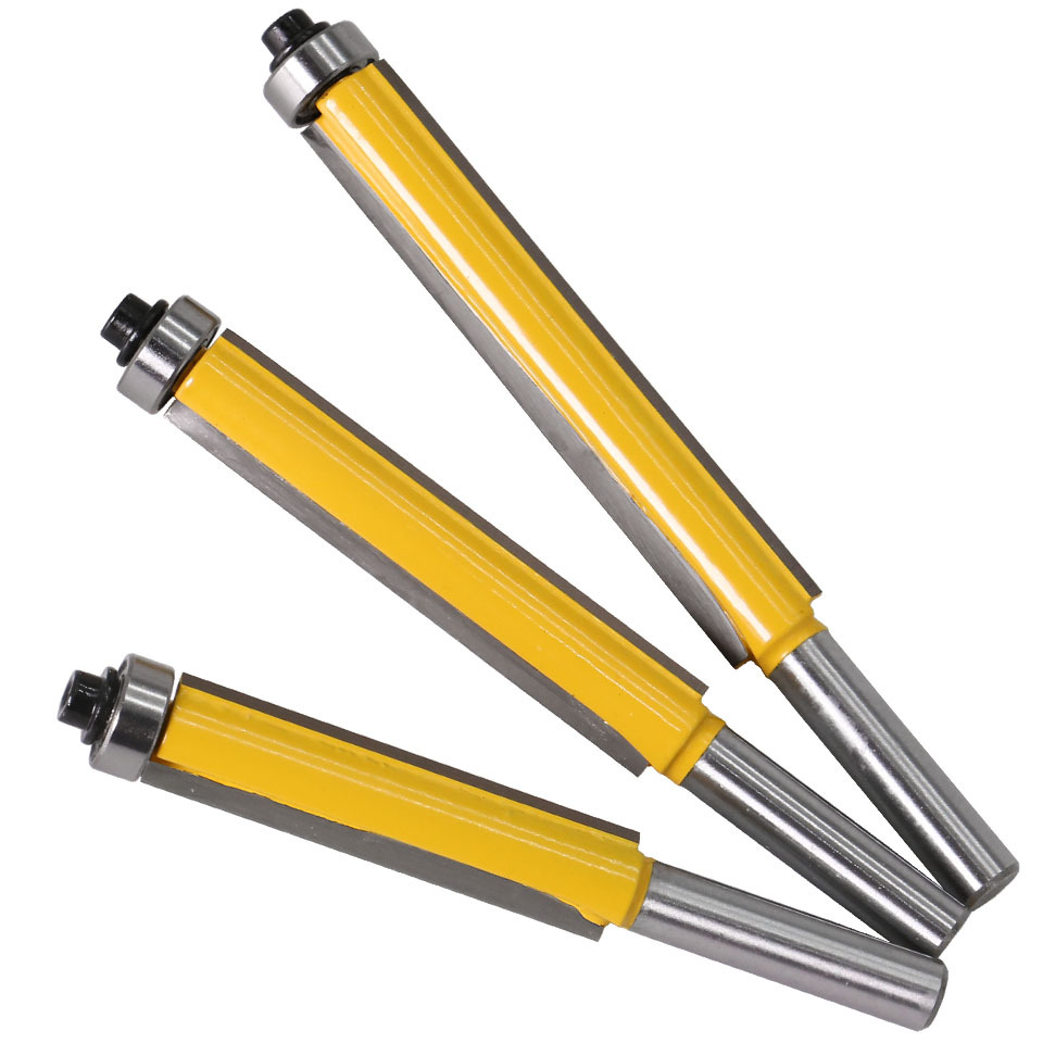 Recortador de borde alargado ruso de 8 asas con rodamiento cortador de fresado de carpintería cortador de borde cortador de línea de cabeza de corte de borde