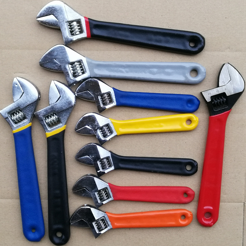厂家直供 6到24寸活口扳手活络扳手套柄活动扳手五金工具可定牌