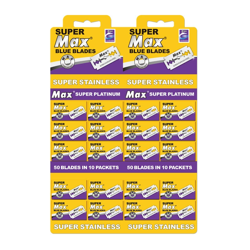 Одноразовая бритва в наличии, шведская нержавеющая сталь, двустороннее лезвие, старомодная бритва для бритья, косметическое парикмахерское лезвие