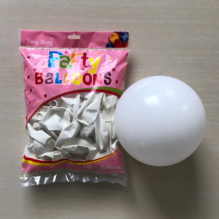 Venta al por mayor de 10 pulgadas globo redondo color caramelo arco globo decoración boda suministros 2,2G globo macaron