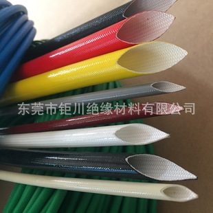 Juchuan high temperature resistant glass fiber bushing transformer wire and cable protective insulation sleeve 3.0mm white 2500V
