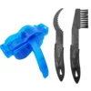 Bicycle chain cleaner, brush