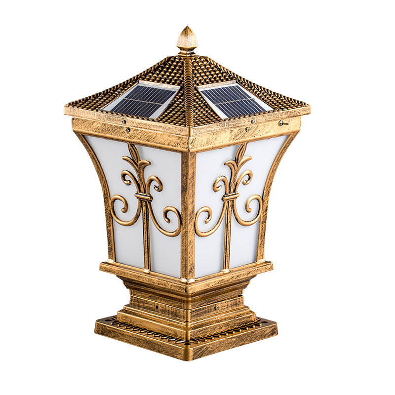 Настенный уличный фонарь на солнечной энергии Goerhua Lighting модель 000000000009