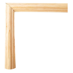 Factory direct natural solid wood line wood decorative line solid wood finger TV shape photo frame line