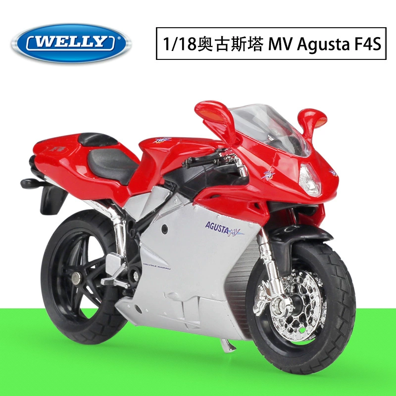 WELLY Вилли 1:18 апрельский RSV4 Factory моделирование алюминиевый мотоцикл