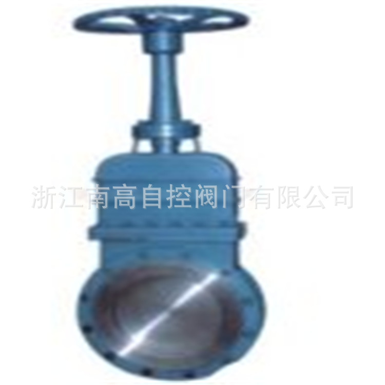 手动刀型闸阀 铸钢 PZ73X-10C NN100  球墨铸铁