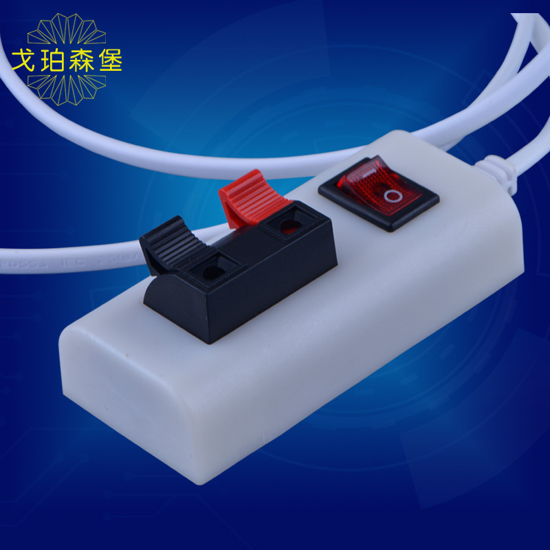 LED试灯器 试灯线夹 二位测试线夹 灯具灯饰快速试灯试亮夹