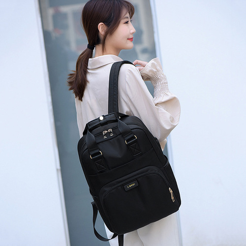 Factory wholesale USB backpack laptop bag 14 inches 15.6 inches for men and women large capacity fashionable waterproof