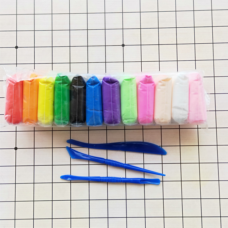 超軽量粘土メーカー卸売 12 色 24 色 36 色セットスペース泥粘土スノーフレーク泥子供用色泥