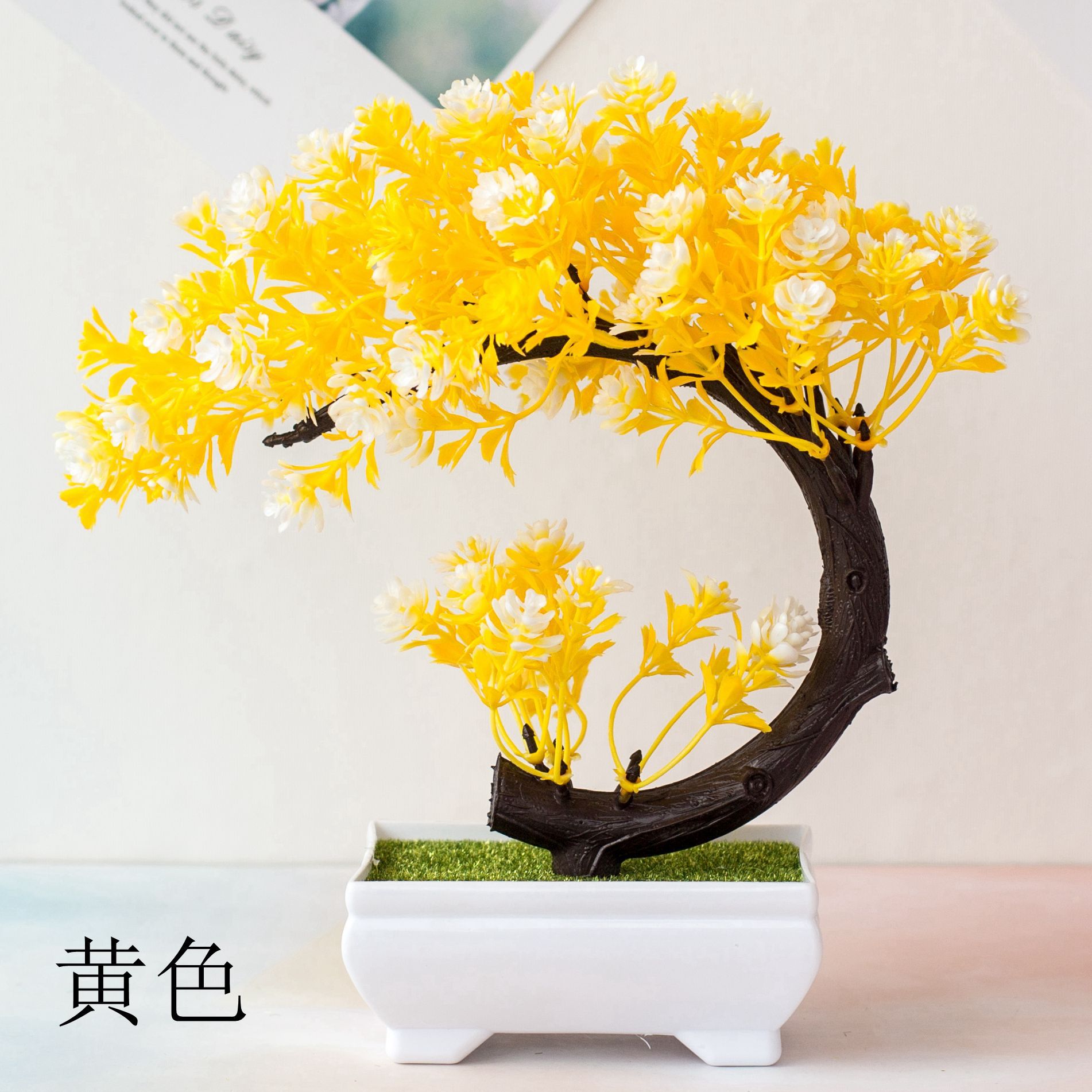Artificial plants, creative small decorative flowers, home decor
