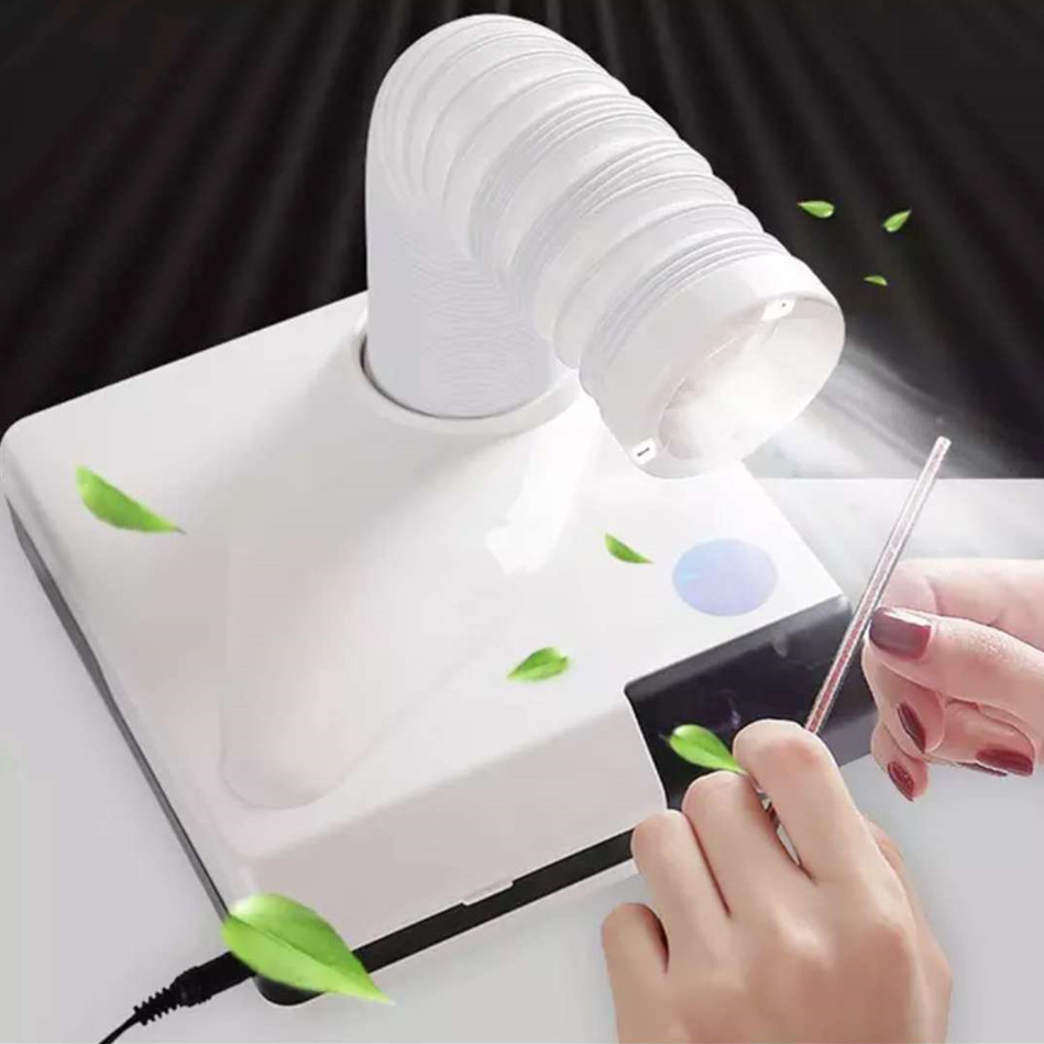 Colector de polvo de uñas japonés 60W aspiradora de polvo de uñas de escritorio colector de polvo de uñas de succión grande transfronteriza al por mayor
