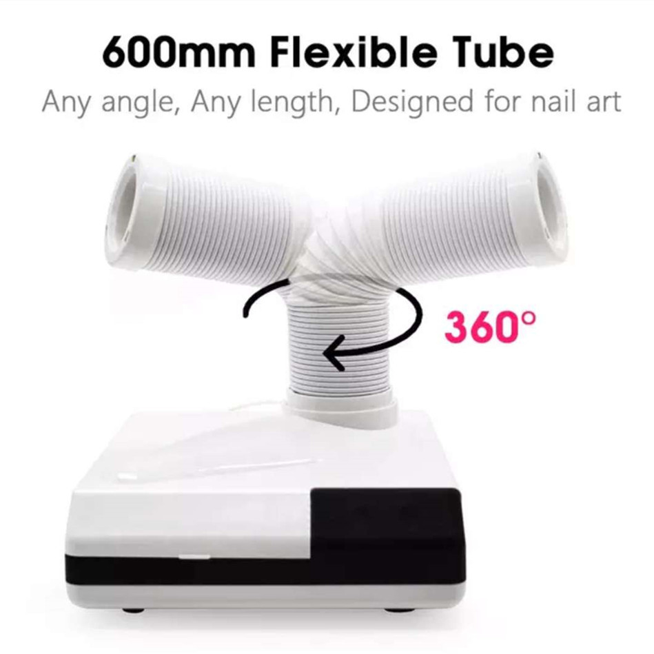 Colector de polvo de uñas japonés 60W aspiradora de polvo de uñas de escritorio colector de polvo de uñas de succión grande transfronteriza al por mayor