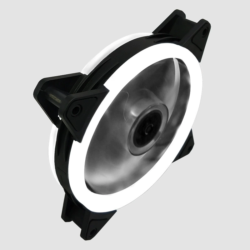 Chassis fan (Cool Moon) Dual-Aperture 120mm — RGB LED, quiet high-airflow, 12V